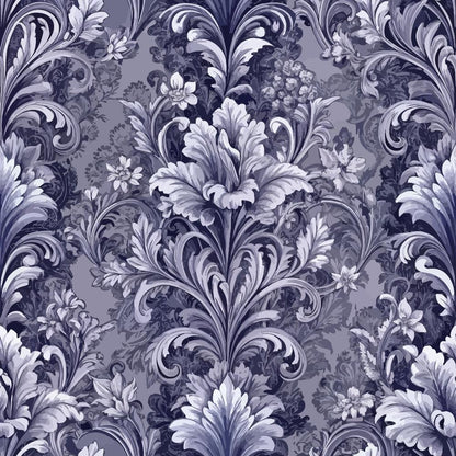 Baroque Florals Pattern 221 Quilting Cotton Fabric