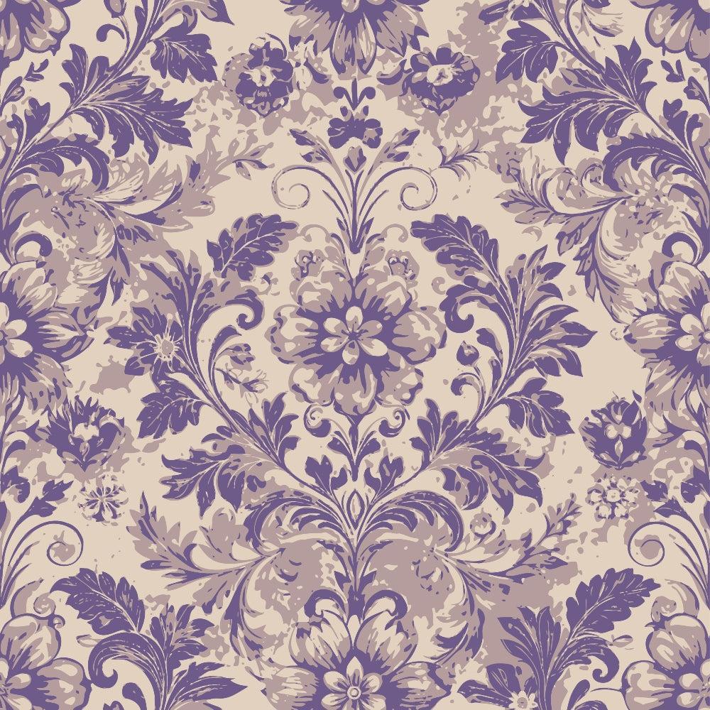 Baroque Florals Pattern 219 Quilting Cotton Fabric
