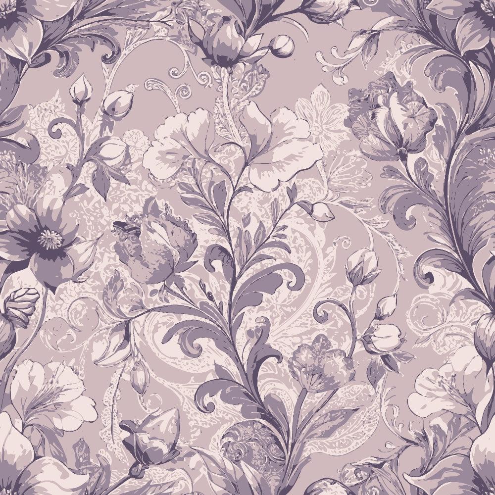Baroque Florals Pattern 233 Quilting Cotton Fabric