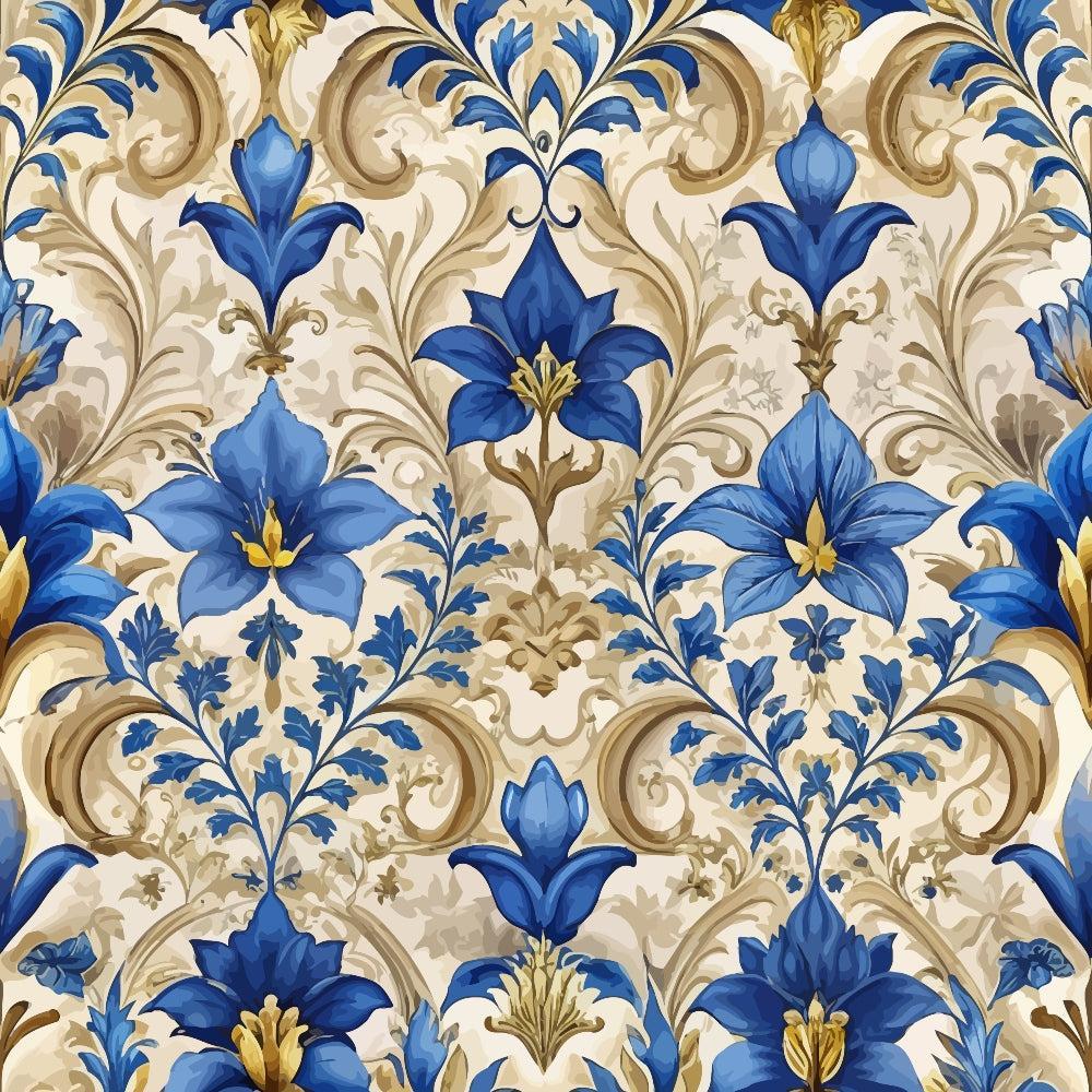 Baroque Florals Pattern 121 Quilting Cotton Fabric