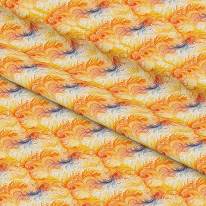 Autumn Swirls Pattern 11 Quilting Cotton Fabric