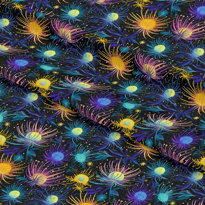 Firework Garden Pattern 1 Quilting Cotton Fabric