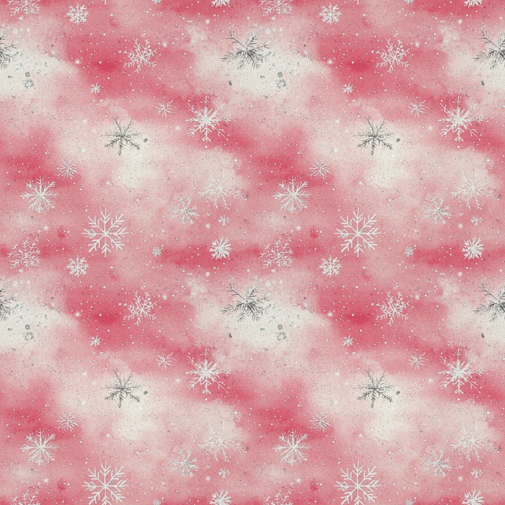 A Frosted Christmas Pattern 6 Quilting Cotton Fabric