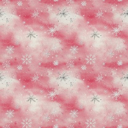 A Frosted Christmas Pattern 6 Quilting Cotton Fabric