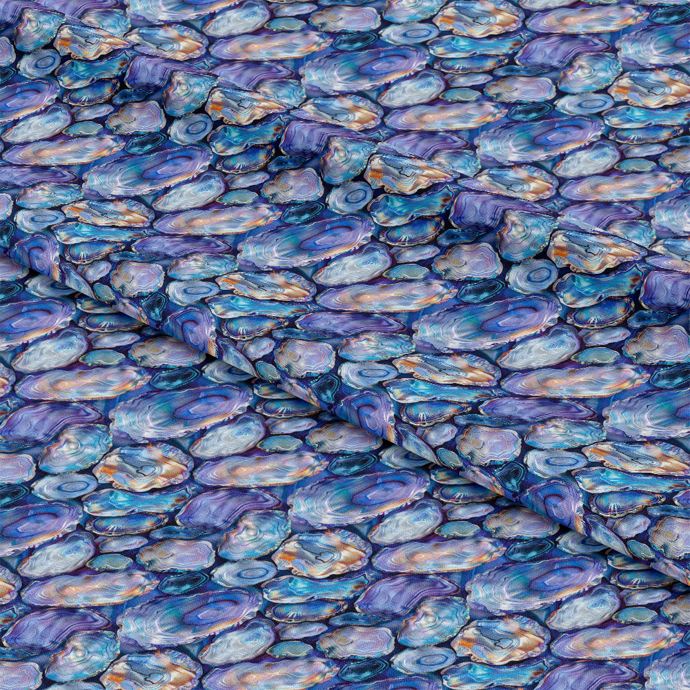 Abalones Pattern 10 Quilting Cotton Fabric