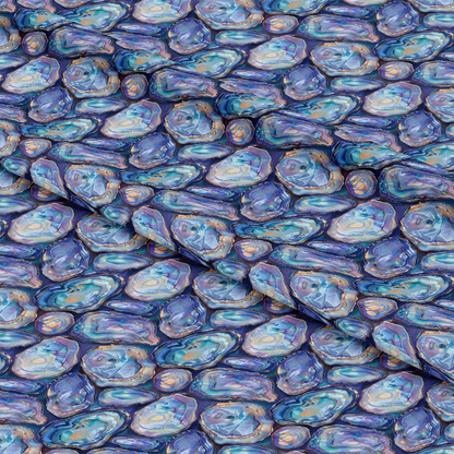 Abalones Pattern 2 Quilting Cotton Fabric