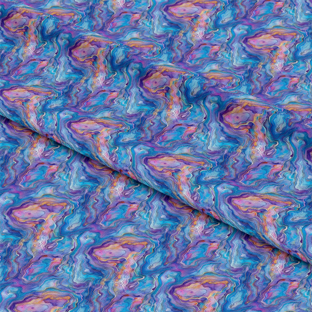 Abalones Pattern 5 Quilting Cotton Fabric