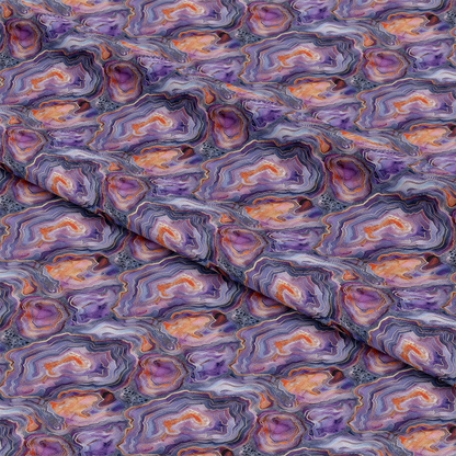 Agate Gemstones Pattern 3 Quilting Cotton Fabric