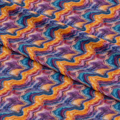 Agate Gemstones Pattern 4 Quilting Cotton Fabric