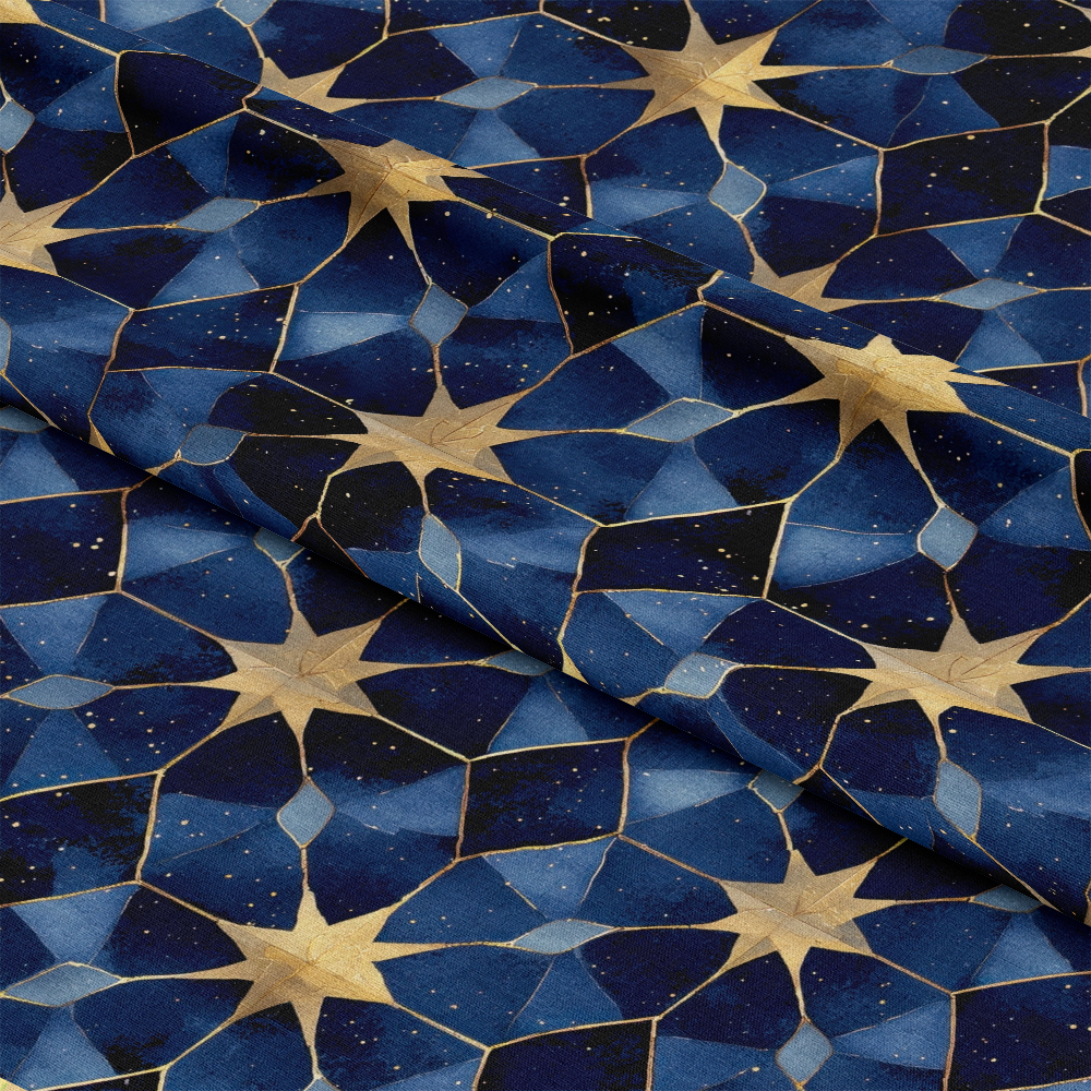 Arabian Midnight Pattern 2 Quilting Cotton Fabric