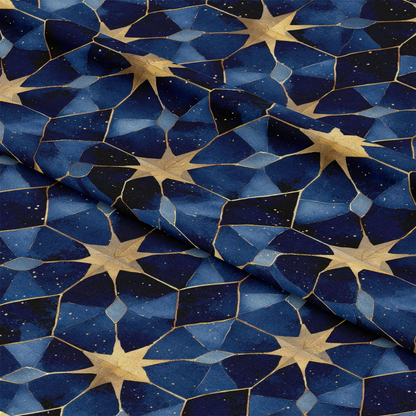 Arabian Midnight Pattern 2 Quilting Cotton Fabric