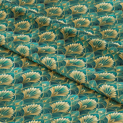 Art Deco Florals Pattern 18 Quilting Cotton Fabric