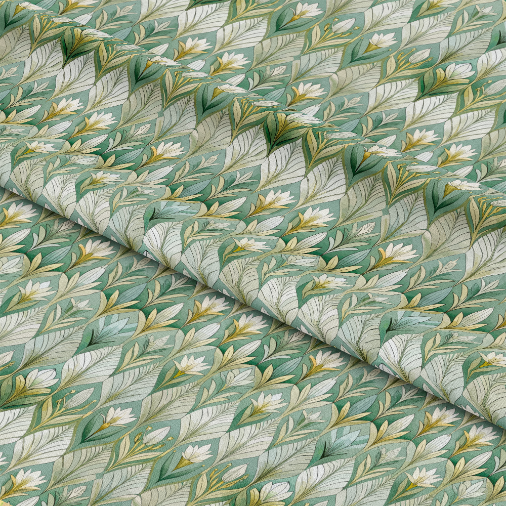 Art Deco Florals Pattern 24 Quilting Cotton Fabric