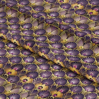 Art Deco Florals Pattern 30 Quilting Cotton Fabric