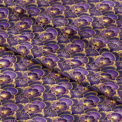 Art Deco Florals Pattern 31 Quilting Cotton Fabric