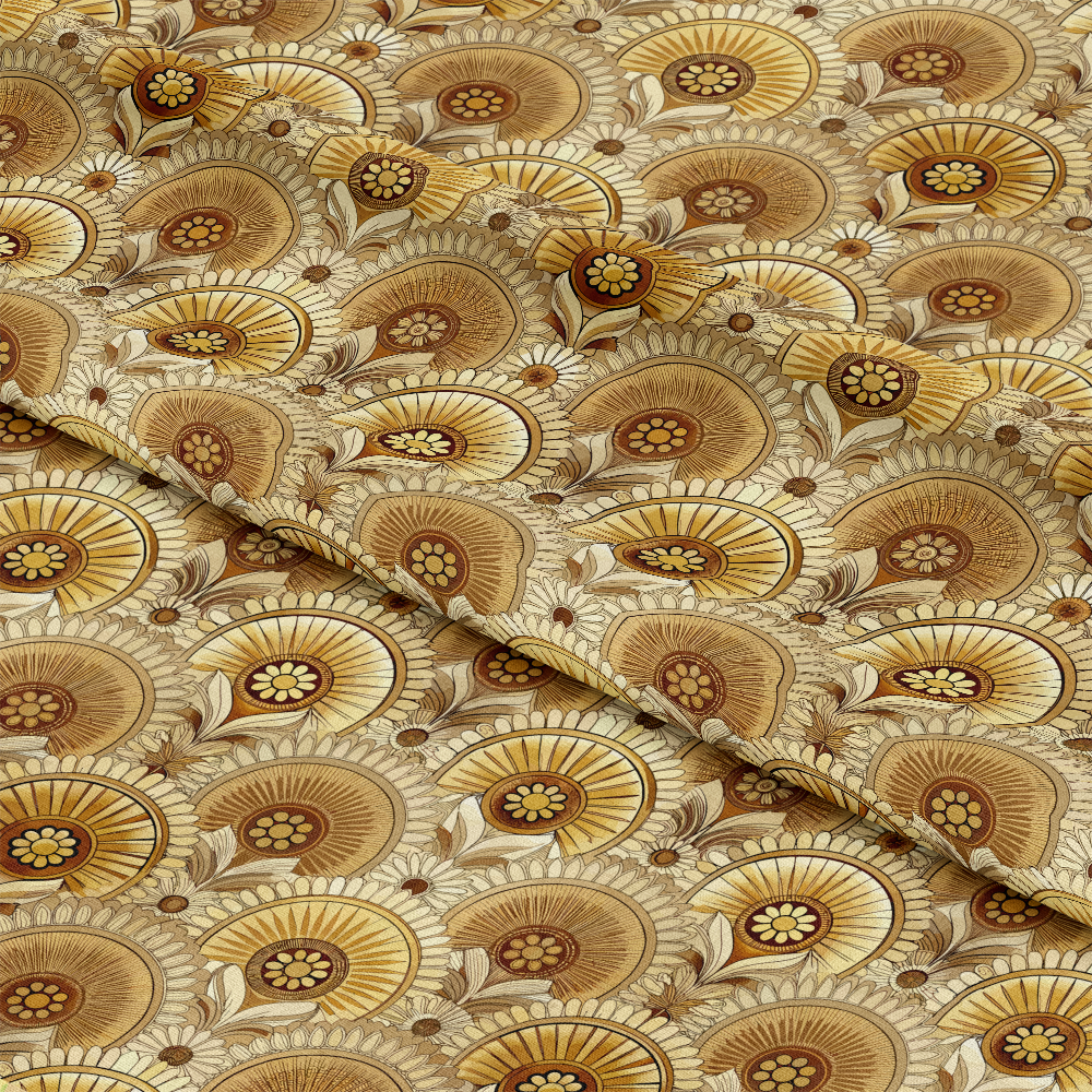 Art Deco Florals Pattern 67 Quilting Cotton Fabric