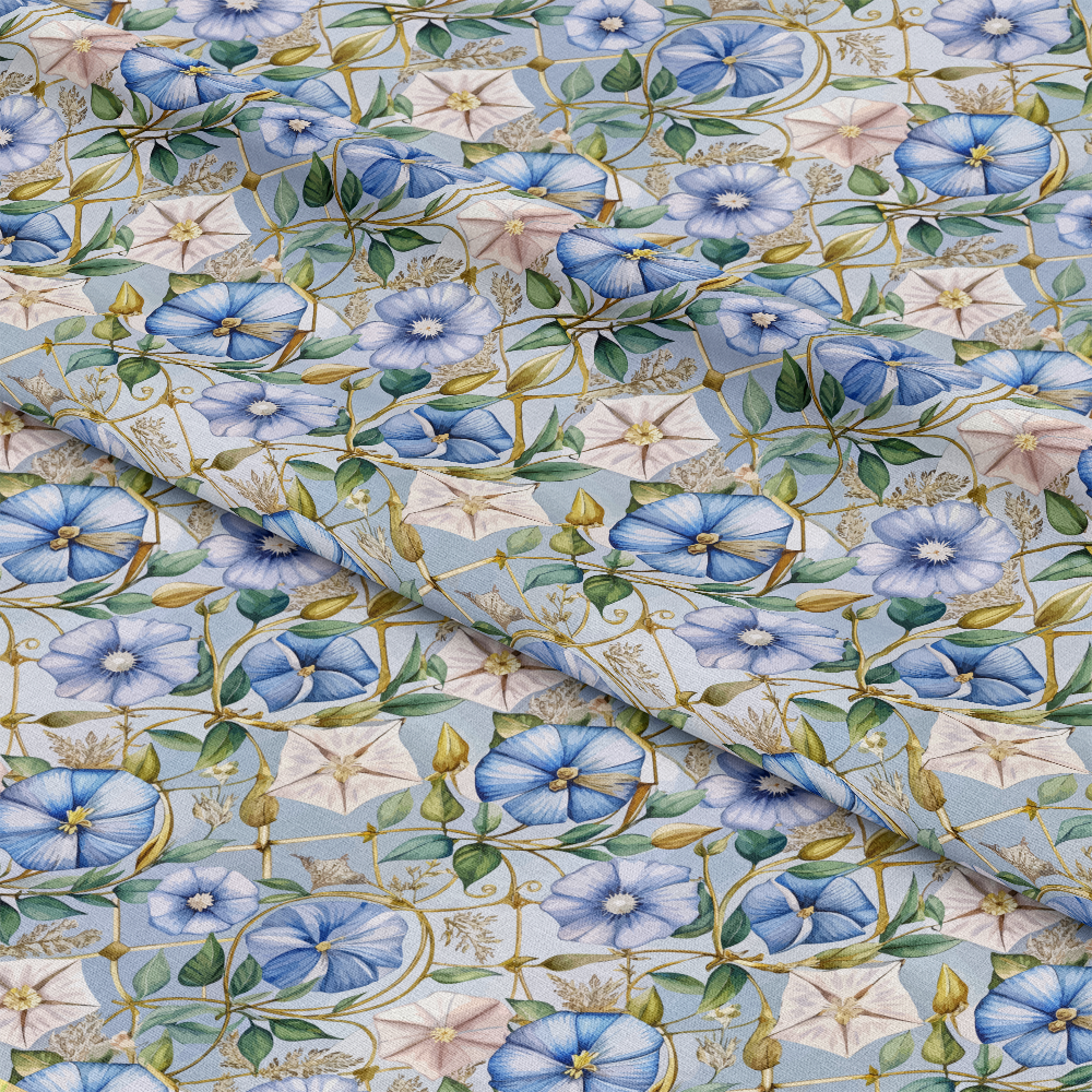 Art Deco Florals Pattern 69 Quilting Cotton Fabric