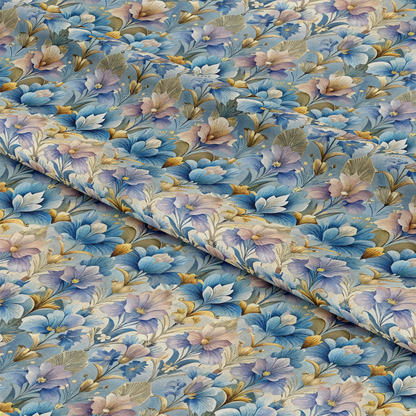 Art Deco Florals Pattern 71 Quilting Cotton Fabric