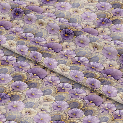 Art Deco Florals Pattern 73 Quilting Cotton Fabric
