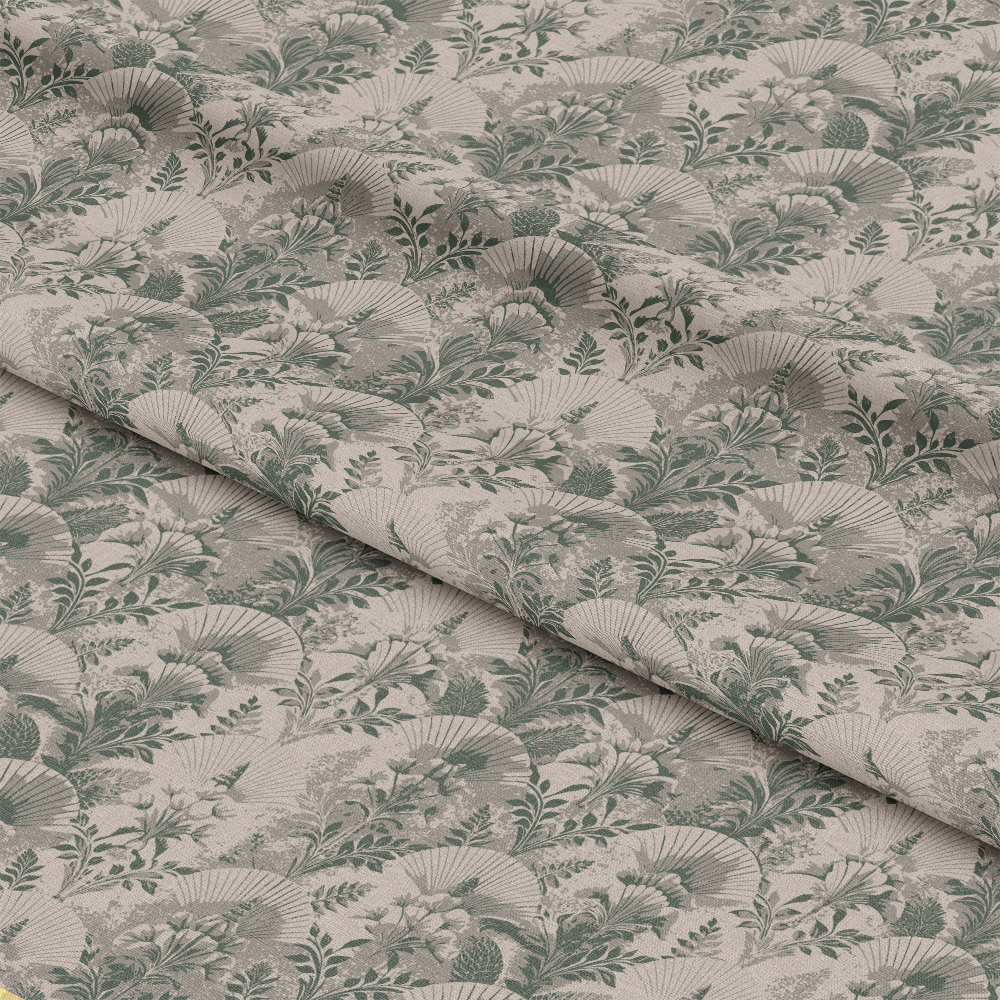 Art Deco Florals Pattern 75 Quilting Cotton Fabric