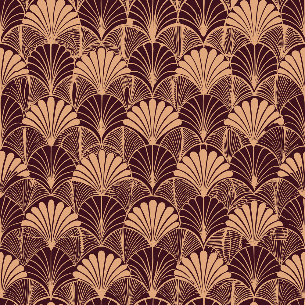 Art Deco Florals Pattern 84 Quilting Cotton Fabric