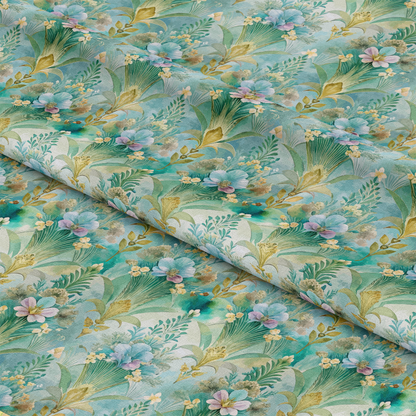 Art Deco Florals Pattern 86 Quilting Cotton Fabric