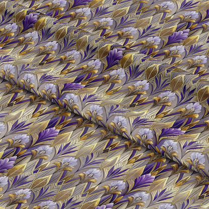 Art Deco Florals Pattern 90 Quilting Cotton Fabric