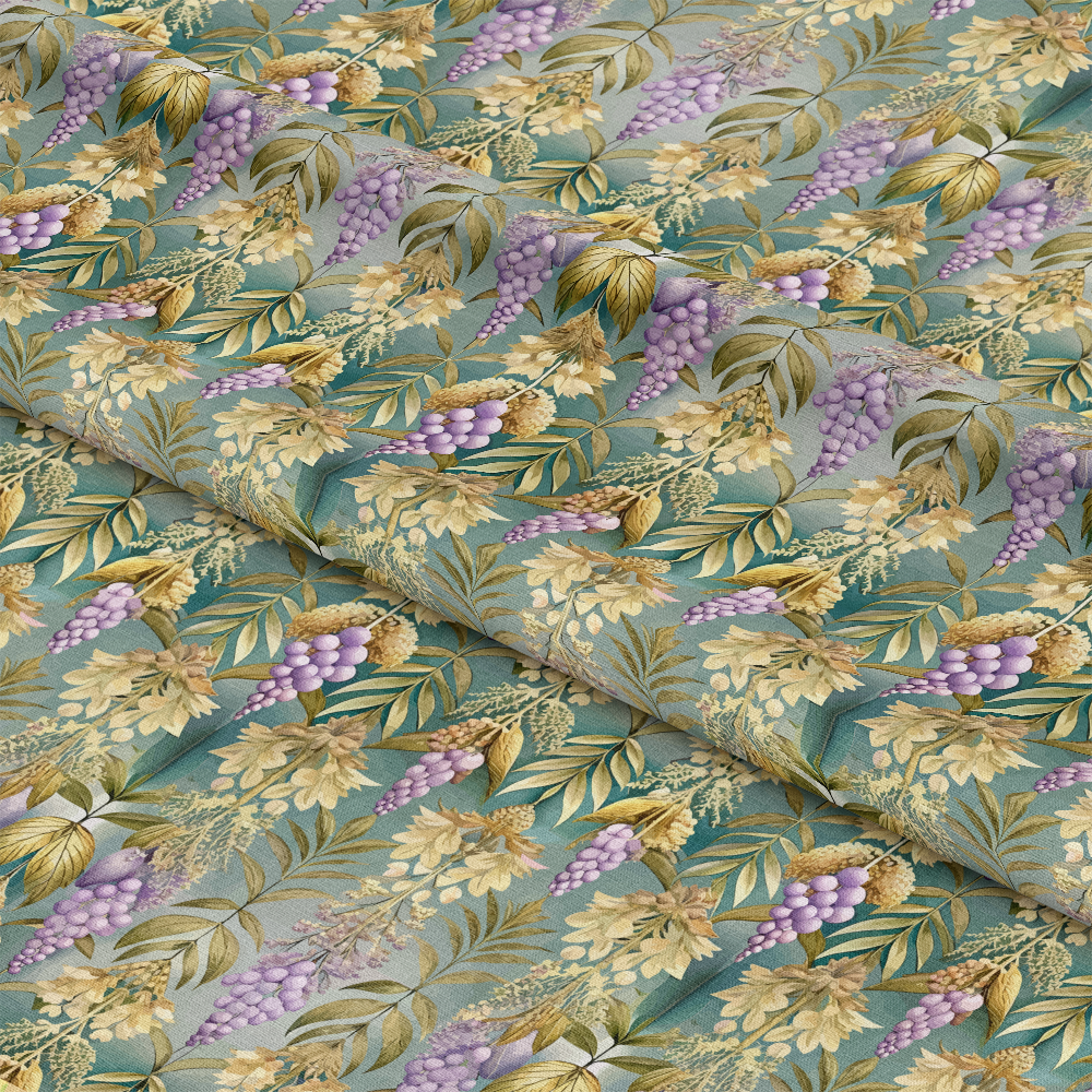 Art Deco Florals Pattern 99 Quilting Cotton Fabric