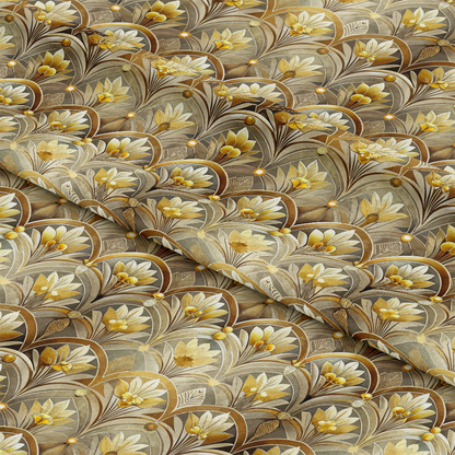 Art Deco Florals Pattern 9 Quilting Cotton Fabric