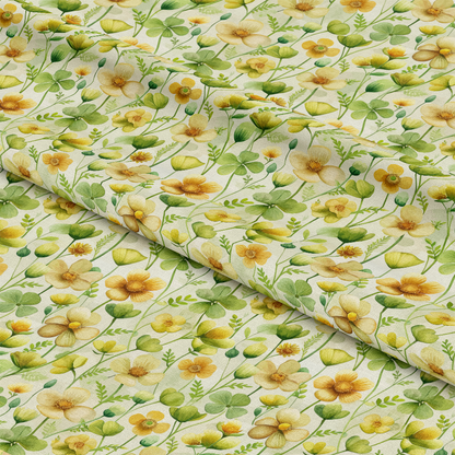 - Art Nouveau Buttercups Pattern 4 Quilting Cotton Fabric  
- Yellow flowers  
- Green leaves  
- Floral design  
- Soft texture  
- Premium cotton  
- Home sewing  
- Craft fabric  
- Traditional style  
- Nature-inspired textile