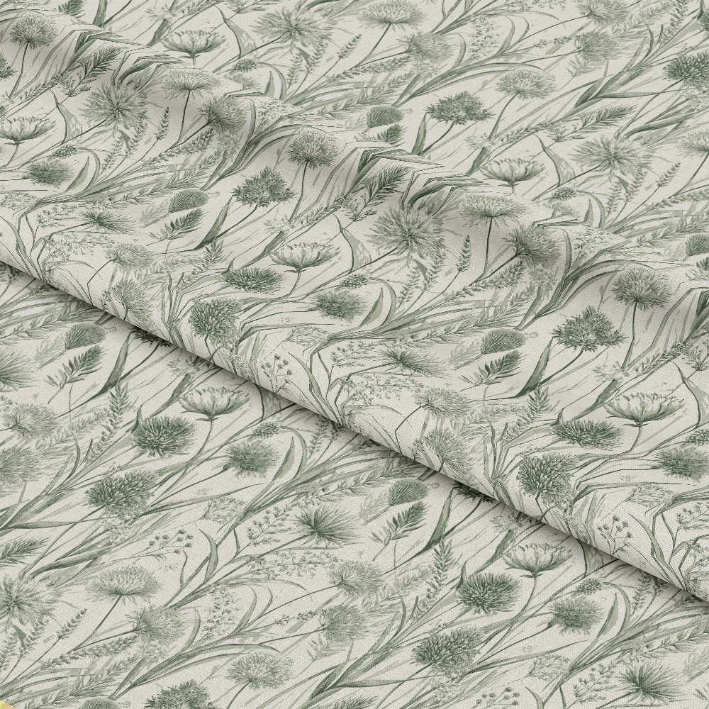 - Art Nouveau Flowering Rush Pattern 2 Quilting Cotton Fabric  
- botanical design  
- floral motif  
- green hues  
- nature-inspired  
- cotton textile  
- quilting material  
- fabric yardage  
- elegant style  
- decorative cloth