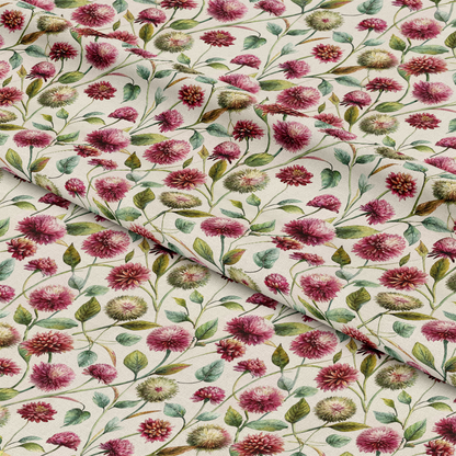 Art Nouveau Globe Amaranths Pattern 2 Quilting Cotton Fabric