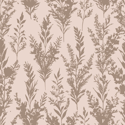 Art Nouveau Heather Sprigs Pattern 2 Quilting Cotton Fabric