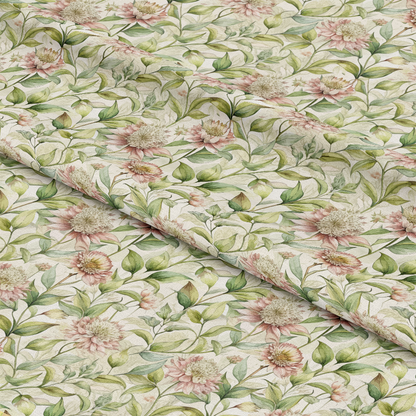 Art Nouveau Milkweed Blossoms Pattern 2 Quilting Cotton Fabric