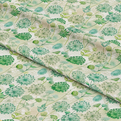 Art Nouveau Queen Anne Flowers Pattern 1 Quilting Cotton Fabric