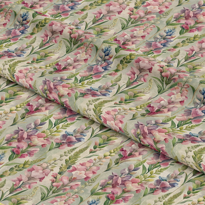 Art Nouveau Snapdragons Pattern 2 Quilting Cotton Fabric