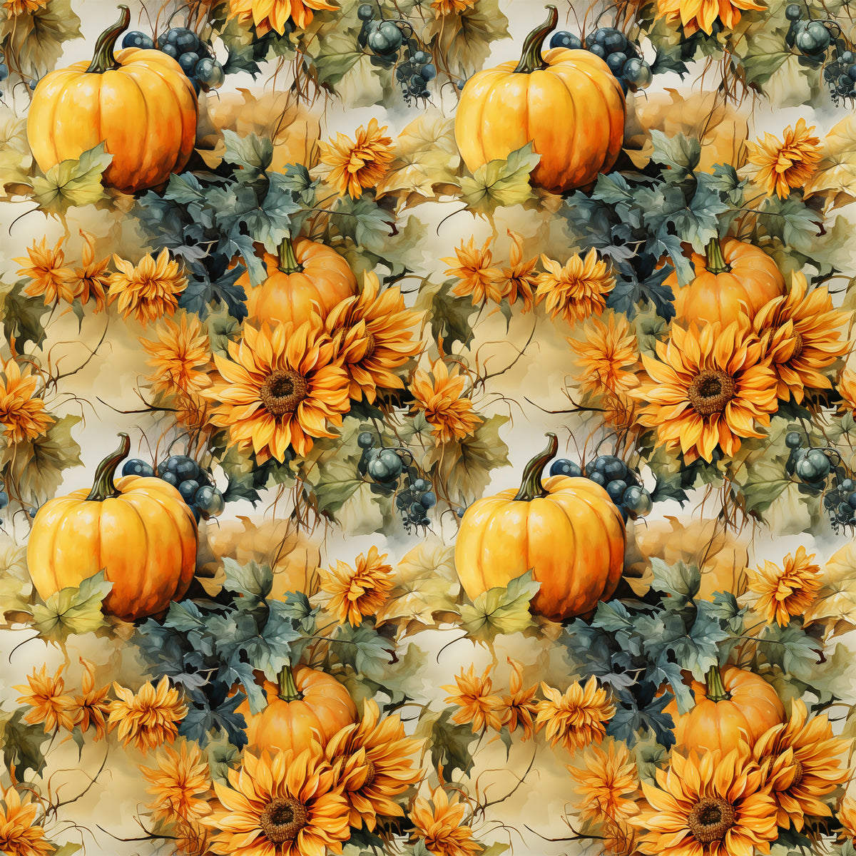 Autumn Fields Pattern 11 Quilting Cotton Fabric