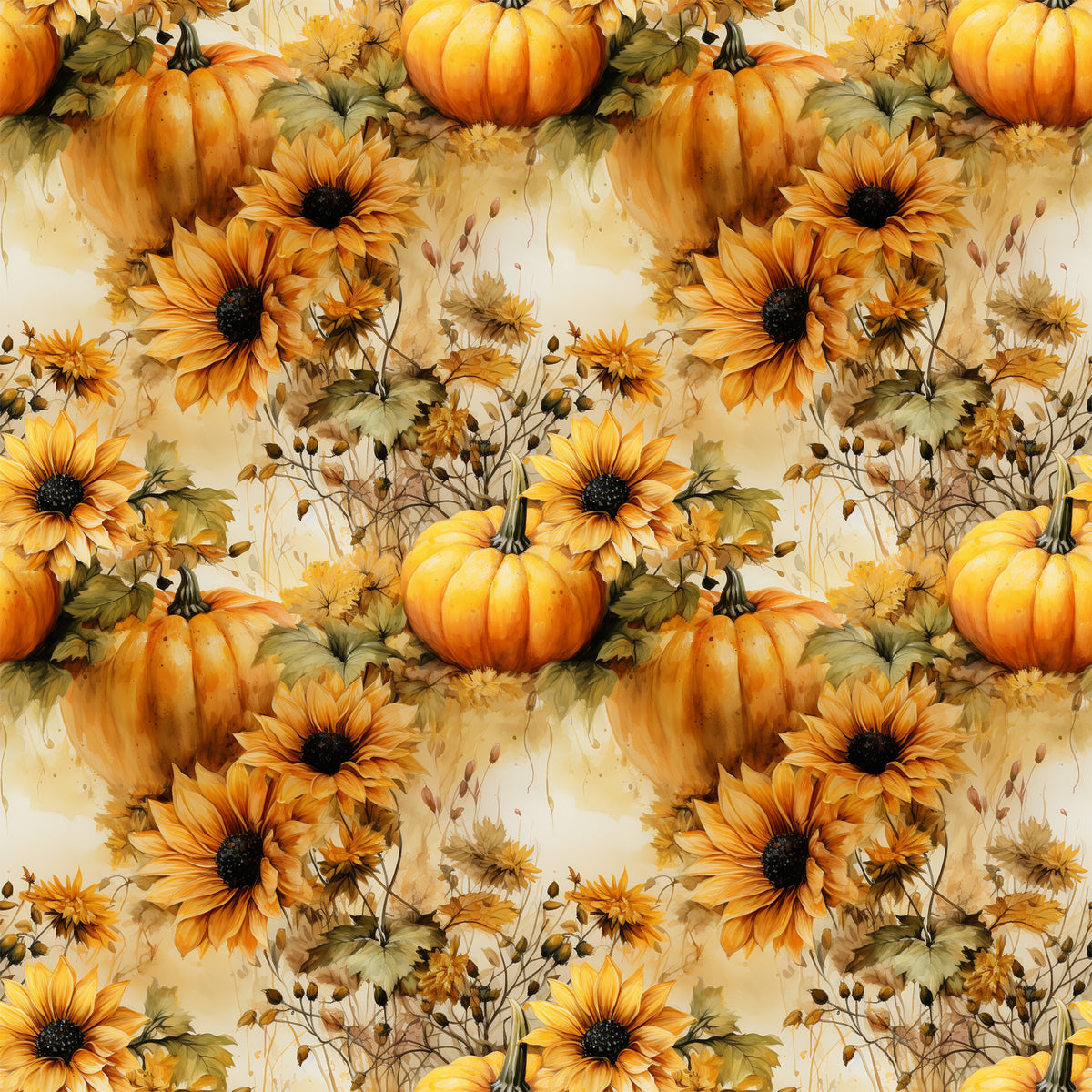 Autumn Fields Pattern 2 Quilting Cotton Fabric