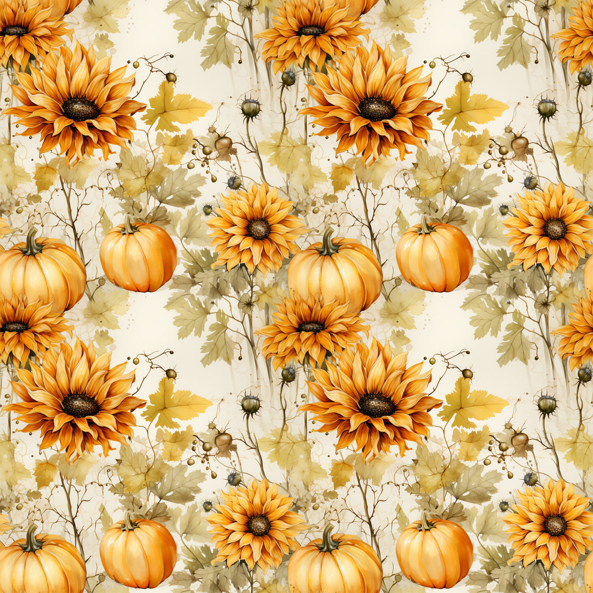 Autumn Fields Pattern 5 Quilting Cotton Fabric