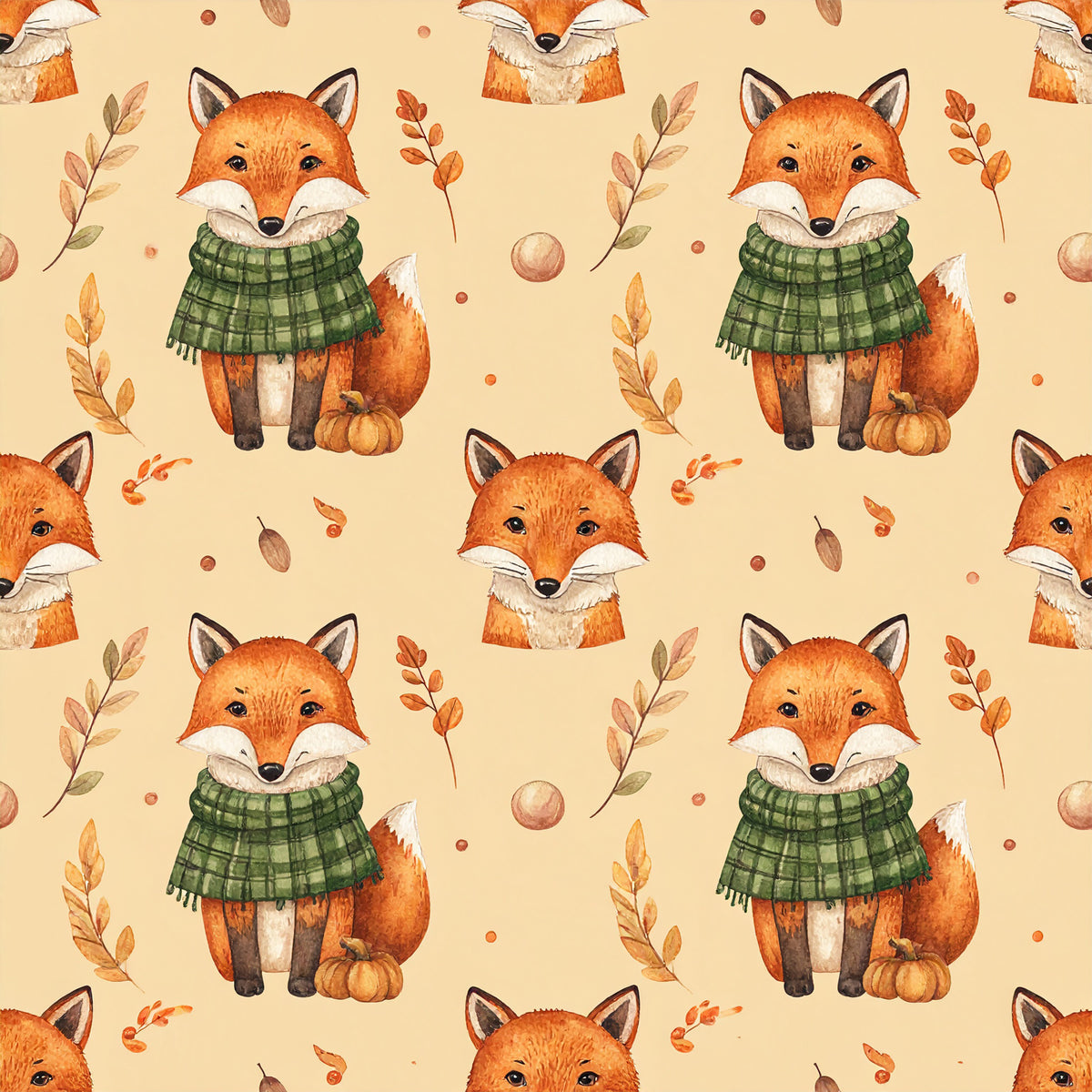 Autumn Harvest Classics Pattern 1 Quilting Cotton Fabric