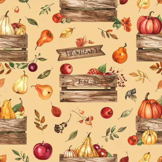 Autumn Harvest Classics Pattern 17 Quilting Cotton Fabric