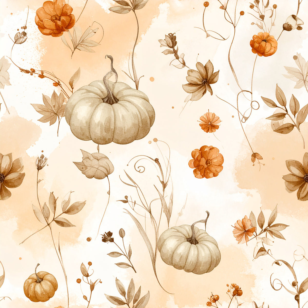 Autumn Harvest Classics Pattern 3 Quilting Cotton Fabric