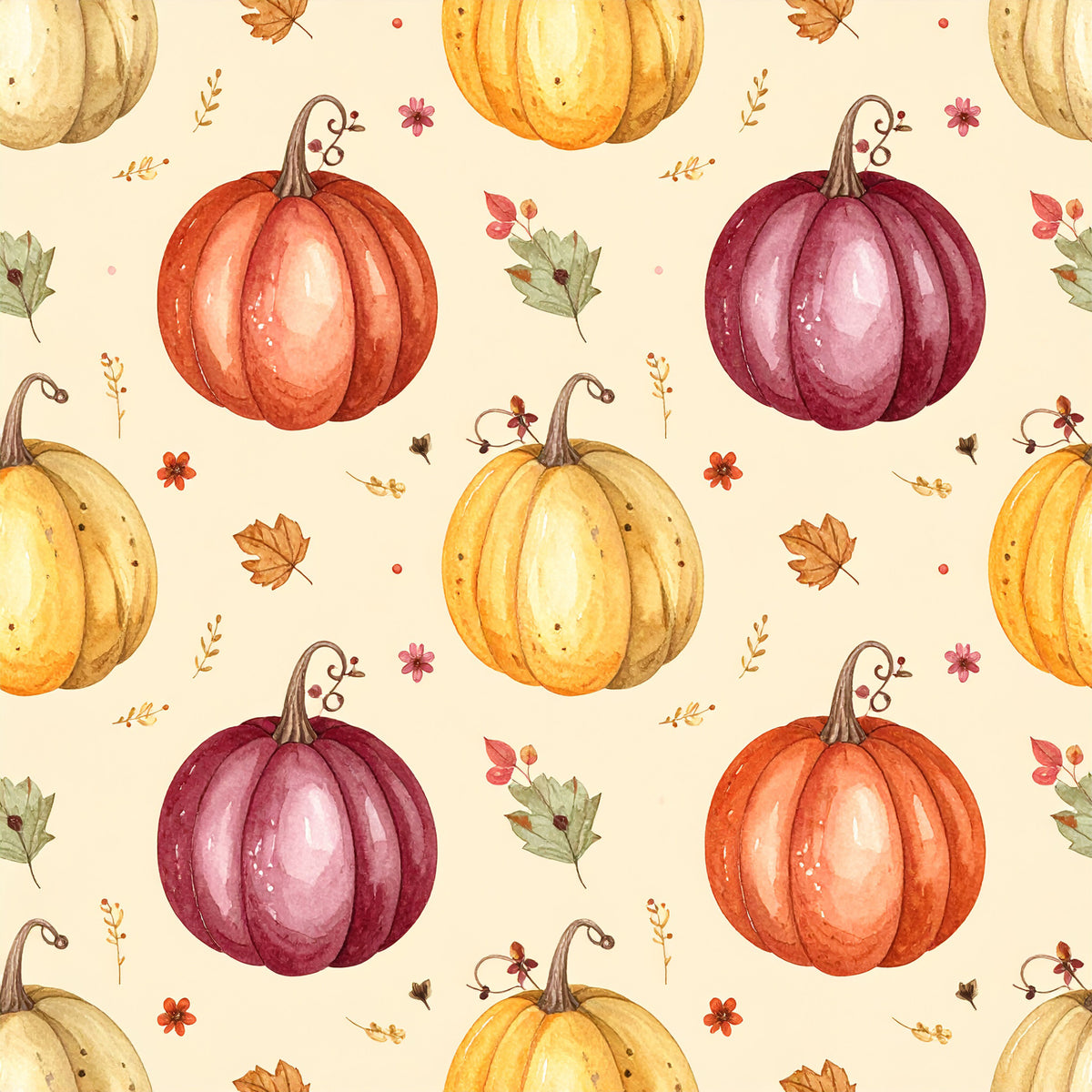 Autumn Harvest Classics Pattern 8 Quilting Cotton Fabric