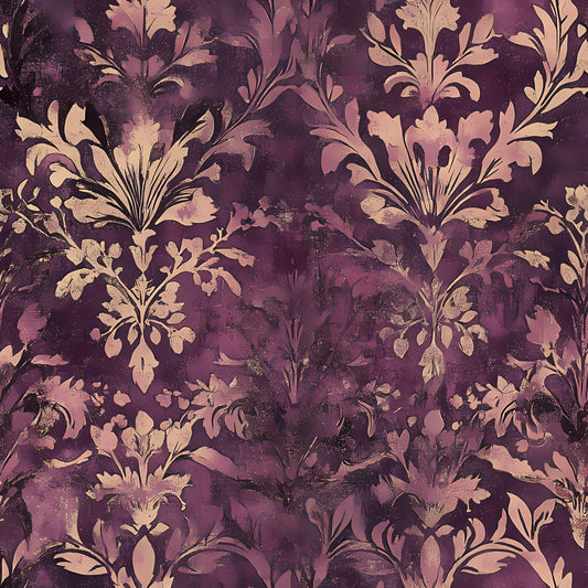 Autumn Oak And Berry Pattern 18 Quilting Cotton Fabric