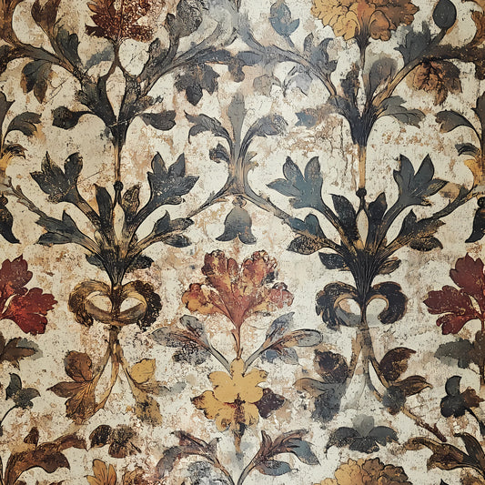 Autumn Oak And Berry Pattern 5 Quilting Cotton Fabric