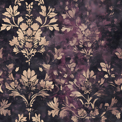 Autumn Oak And Berry Pattern 8 Quilting Cotton Fabric