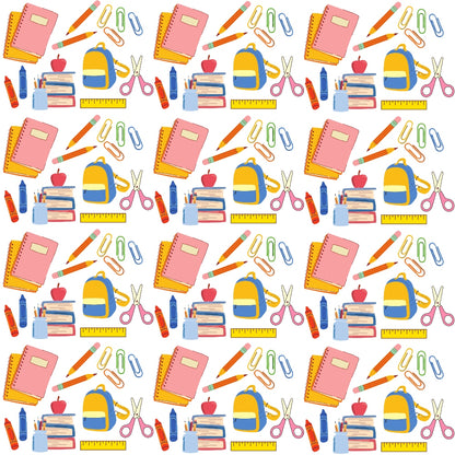 Back To School Elements Pattern 10 Quilting Cotton Fabric