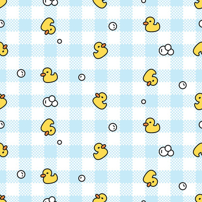 Bathtime Gingham Quilting Cotton Fabric