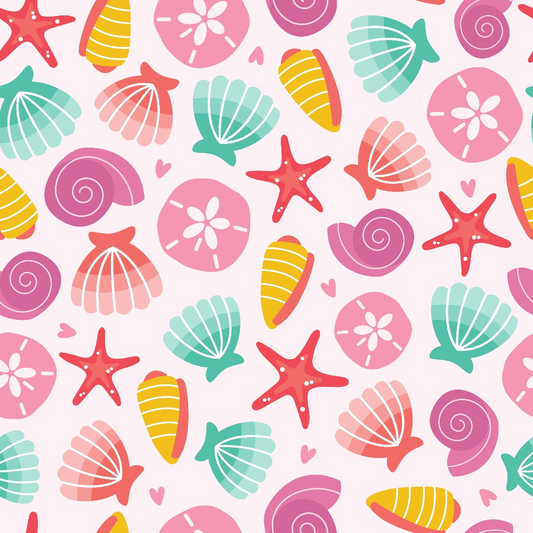 Beach Vacation Pattern 7 Quilting Cotton Fabric