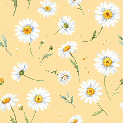 Bee Daisy Honey Pattern 10 Quilting Cotton Fabric